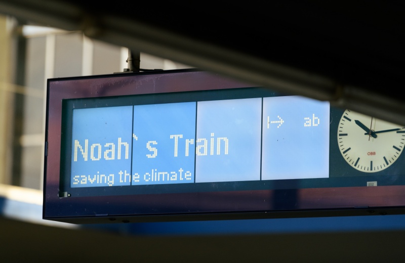 Noah’s Train arrives in Vienna