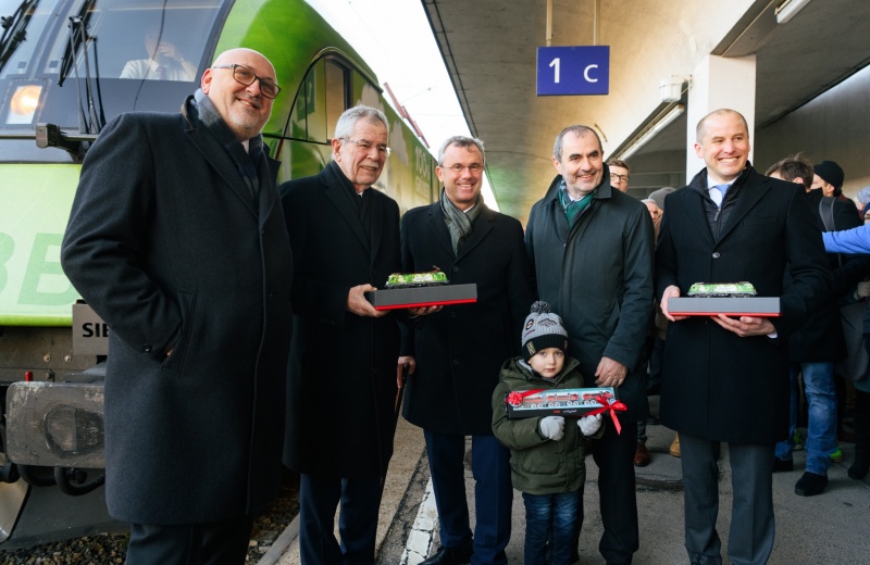 Noah’s Train arrives in Vienna