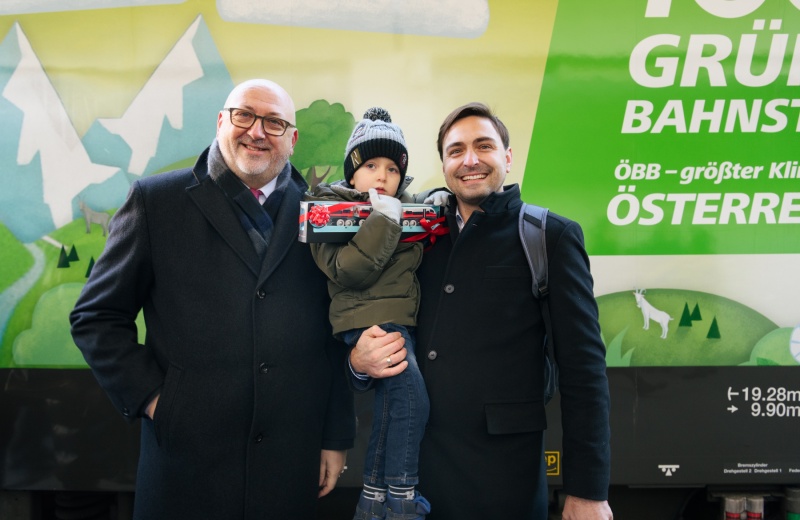 Noah’s Train arrives in Vienna