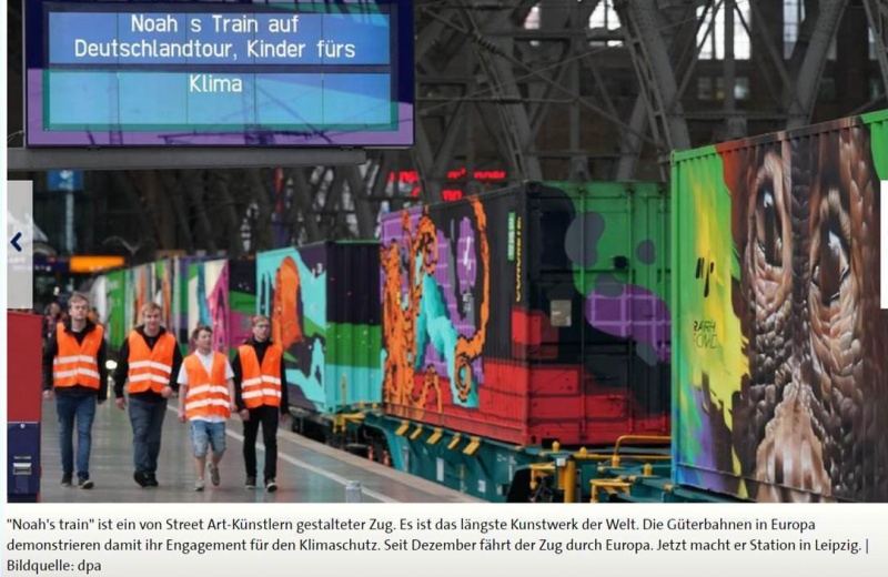 Noah's Train in Leipzig